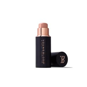 YB VividLuxe Crème Blush Stick - Hydrating Cheek & Lip Color with Hyaluronic Acid, Creamy Texture, Radiant Finish, 8 Flawless Shades, Full and Mini Size