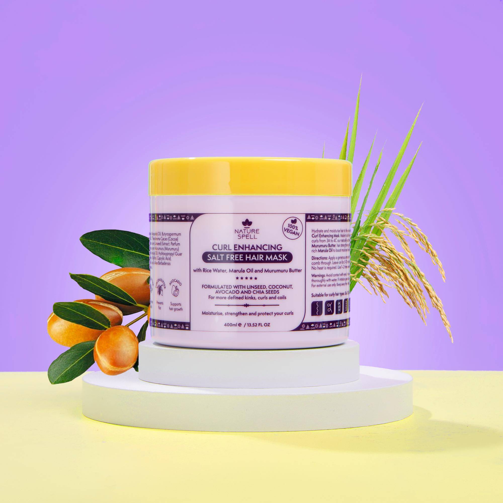 Nature Spell Curl Enhancing Hair Mask 