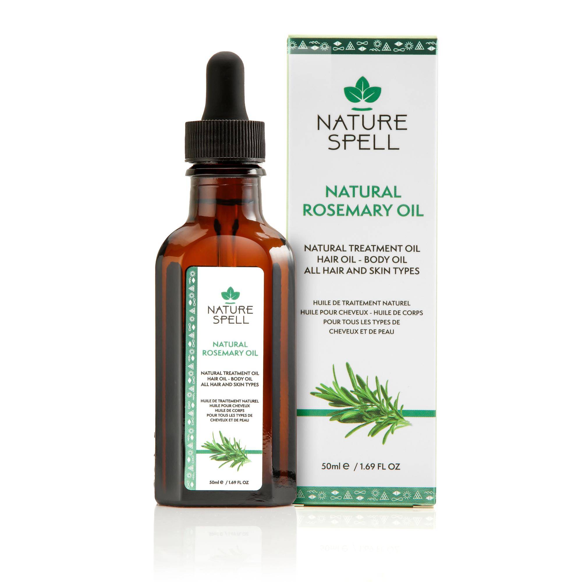 Nature Spell Travel Size Rosemary Oil for Hair 50ml