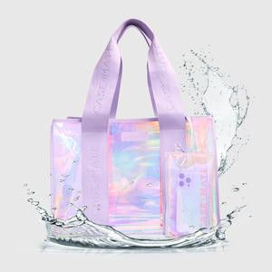 Beach Tote With Phone Pouch