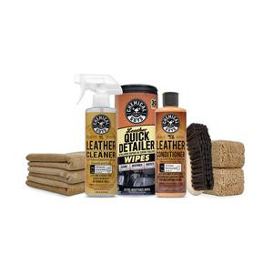 CHEMICAL GUYS Leather Care Kits – Clean, Condition & Protect Car Seats, Dashboards, Couches, Handbags & More