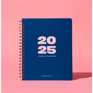 2025 #GOALS Daily Planner - Yearly, Monthly, Weekly Calendar Views - Personal Organizer - Vision Boarding - Motivation Tools