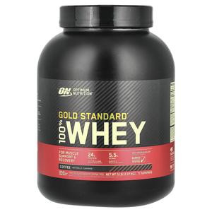 Optimum Nutrition Gold Standard® 100% Whey, Coffee, 5 lb (2.27 kg)