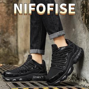 [Free shipping] Steel toe shoes prevent toe injuries, puncture-proof, non-slip and indestructible, suitable for construction site workers and outdoor travel sports, lightweight, breathable and comfortable