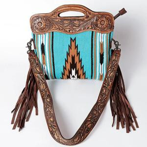 American Darling Saddle Blanket Genuine Western Leather Women's Western Bag