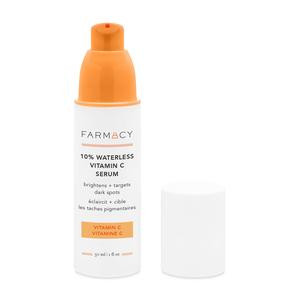 Farmacy 10% Vitamin C Serum for Face - Waterless Vitamin C Face Serum & Dark Spot Remover for Face - Antioxidant Serum with Ferulic Acid