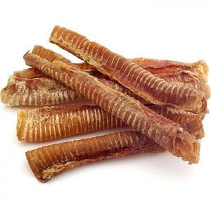 12” Beef Trachea (1 Pound) 100% Natural Dog Chew Treats - Single-Ingredient