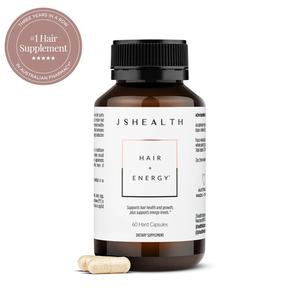 JSHealth Vitamins | Hair + Energy Formula Healthcare Fitness