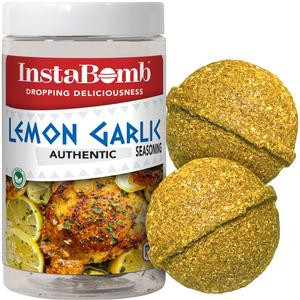 Greek Lemon Garlic Meal Bomb - High-Quality, Clean Ingredients, No Artificial Flavors, Vegan | Just Add to Water and Protein Spice