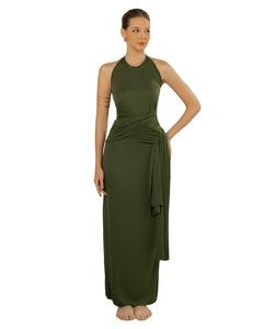 Wrap Fall Dress for Women 2024 - Elegant Outfit for Wedding Guest and Family Photos - Formal, Womenswear Formal Womenswear Women's Sexy fashion dress