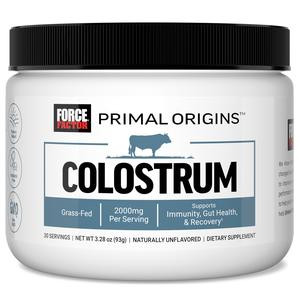 Primal Origins Bovine Colostrum Powder, Supports Optimum Gut Health, & Immunity. Pasture-Raised, Grass Fed, Hormone-Free, Dietary Health Supplement