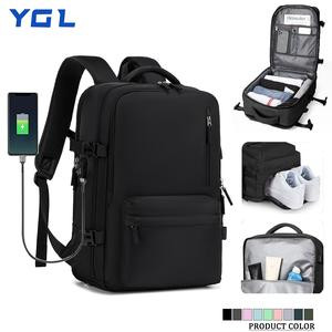 2025 YOUGEELI Carry-On  Travel Backpack upgrade With shoe compartment/USB charging port, can be boarded on the plane  - Ultra-Large Capacity, Space-Saving Design, the lris Mini Backpack
