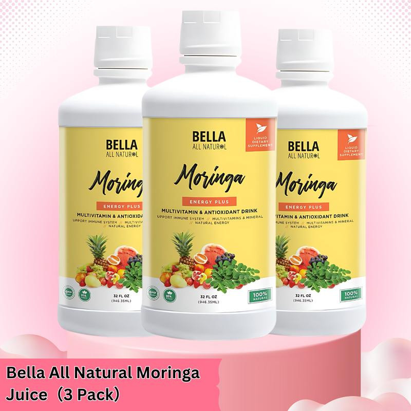 Bella All Natural Moringa Juice - 3 Pack