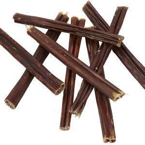 Wild Wolf 6-inch Beef Gullet Sticks (1 Pound) Healthy, All-Natural Dog Chew Treats - High in Glucosamine and Chondroitin for Joint Health