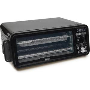 NINJA SP351 Foodi Smart Dual Heat Air Fry Countertop Oven with Smart Thermometer and Reheat Function, 1800-Watts