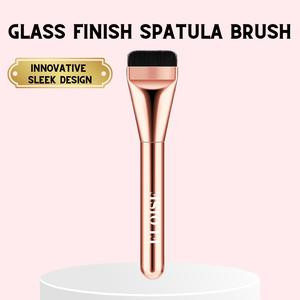Glass Finish Spatula Brush - ROSE GOLD
