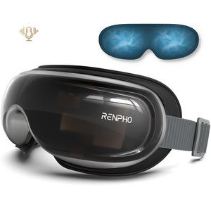 RENPHO Eyeris 3 Voice Controlled Eye Massager with Heat and Cooling, New Year Gifts Sleep Eye Relax Devices with DIY Massage Setting