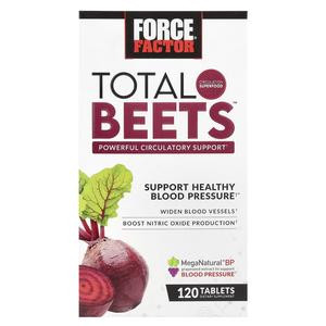 Force Factor Total Beets™, Powerful Circulation Support, 120 Tablets