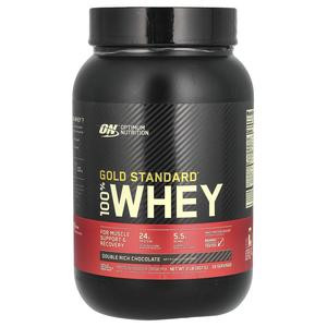 Optimum Nutrition Gold Standard® 100% Whey, Double Rich Chocolate, 2 lb (907 g)