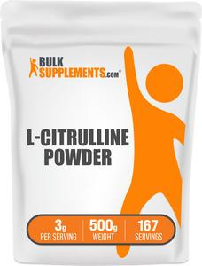 BulkSupplements.com L-Citrulline Powder - Amino Acid Powders - Fitness Supplements - 100g-1kg - 3g Per Serving