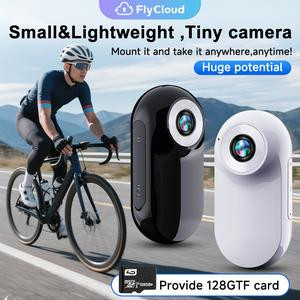 1080P Small Action Cam for Cycling, Pets & Family Memories With 128G TF Card vlog camera Children's Gifts