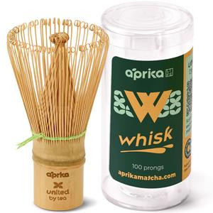 Bamboo Matcha Whisk (100 Prongs) - Traditional Matcha Whisk, Lightweight for Matcha Tea