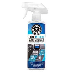 Chemical Guys 16oz 1-in-1 Total Interior Cleaner & Protectant Car Interior Cleaning Kit, Leather-Safe Multi-Surface Detailing Product with UV Protection, Residue-Free Streak-Free Leather Care for Vinyl, Plastic, Glass, Protects Against Fading