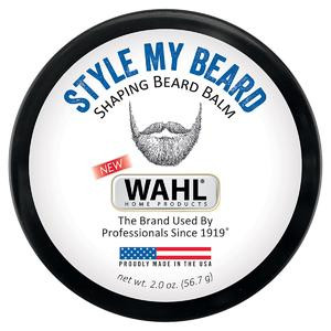 Wahl Style My Beard – 2 oz Beard Balm for Men, Shapes, Softens & Styles Facial Hair, Softens, Subtle Masculine Scent - Model 3024218