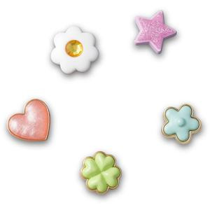 Crocs Jibbitz Tiny and Lovely Flower Shoe Charms 5-Pack