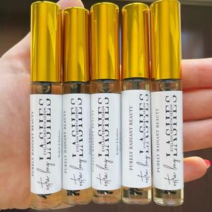 Eyelash & Eyebrow Growth Eye Serum- Organic by Purely Radiant Beauty 10 ML Prostaglandin-Free