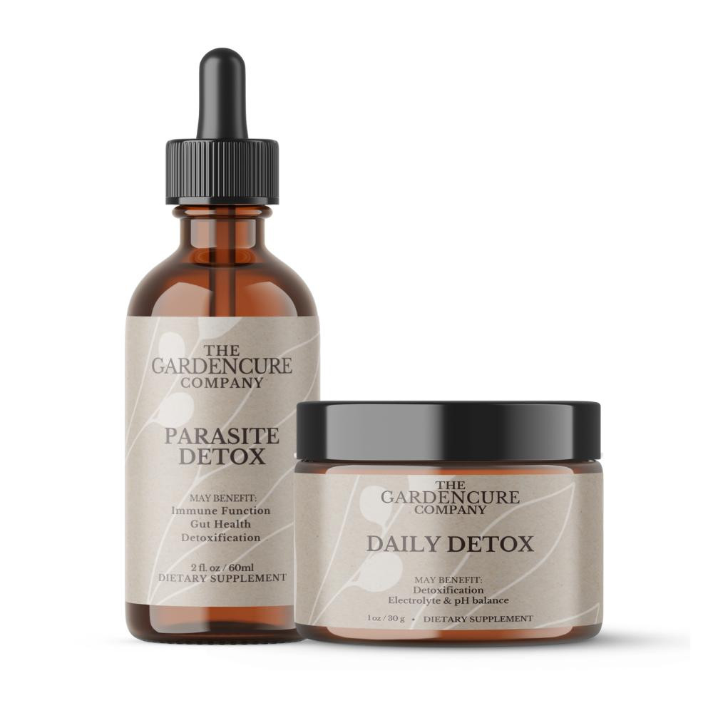 Complete Parasite Cleanse Detox Kit | Wormwood Complex, Berberine, Micronized Clinoptilolite Zeolite & Fulvic Mineral Binder For Gut Health, Toxin, Mycotoxin &  Heavy  Metal Removal | 90-day Full Body Cleanse | Trace Mineral, Electrolyte, & pH Balance