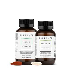 Gut Care Perfect Pairing - Detox + Debloat Tablet | Probiotic Capsule | Vegan | Non-GMO