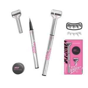Unicos Lower Eyelash Stamp, 2-in-1 Eyeliner with Lash Stamp, Easy-to-Use, Waterproof & Smudge-Proof Ink, Natural Look for Beginners Makeup Cosmetic Lipliner