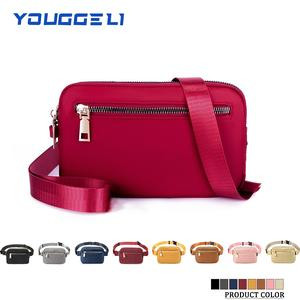 YOUGGELI Casual Large Capacity Zipper Chest Belt Bum Bag,Upgraded fabrics Unisex sports waist bag/messenger bag/wallet mobile phone bag fashionable and simple  All-match Sling Bag for Daily Use guess  bags