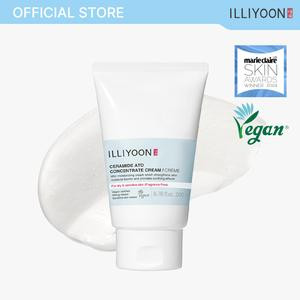 [ILLIYOON official] ILLIYOON Ceramide Ato Concentrate Cream | Moisturizer for Dry & Sensitive Skin, 100hr Lasting Hydration, For Face & Body, Gentle for Infants, Moisture Barrier Repair, Vegan Certified, 6.76 fl.oz.