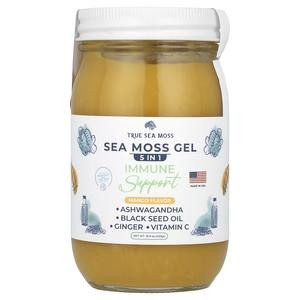 True Sea Moss 5 in 1 Sea Moss Gel, Mango, 16 fl oz (453 g)