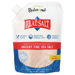 Redmond Trading Company Real Salt®, Ancient Fine Sea Salt, 26 oz (737 g)