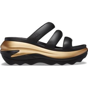 Crocs Unisex Adult Mega Crush Metallic Triple Strap Platform Sandals