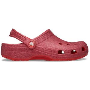 Crocs Adult Classic Glitter Clogs, Lightweight Comfortable Sparkly Shoes