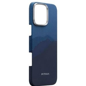 PITAKA iPhone 16 Pro Max MagEZ Case 6 - Star Peak Over Horizon Design - Ultra-Thin & Shockproof Protection with MagSafe Compatible Apple iPhone Cover