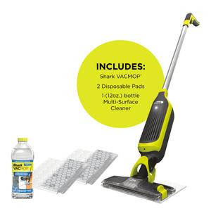 Shark VACMOP Cordless Hard Floor Vacuum Mop with Disposable VACMOP Pad Cleaning Solution Easy To Use Lightweight Debris Multisurface