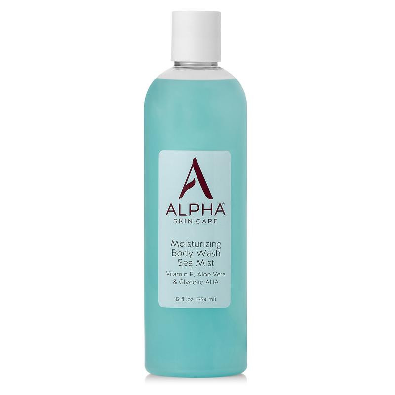 Moisturizing Body Wash Vitamin E, Aloe Vera & Glycolic AHA Body Care Soap