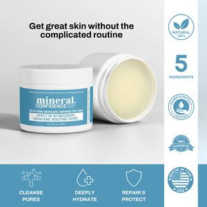 Confidence Skincare Cream | All-In-One Organic Skincare Remedy for Men