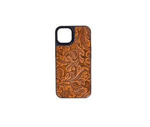 Leather Tooled iPhone Case