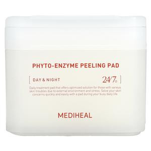 MEDIHEAL Phyto-Enzyme Peeling Pad, Day & Night, 90 Pads, 6.76 fl oz (200 ml)