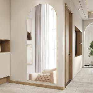FurniChic Haven Full Length Mirror with Stand, Wall Mirror, Aluminum Frame,Sturdy Structure, room decor decoration room decor decoration