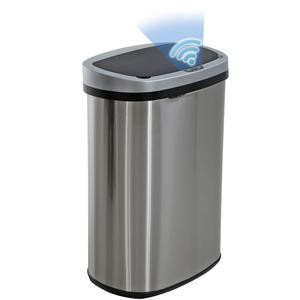 【Labor Day Sale】FDW Kitchen Trash Can with Lid, 13 Gallon Automatic Garbage Can for Bathroom Bedroom Home Office 50 Liter Touch Free High-Capacity Brushed Stainless Steel Waste Bin