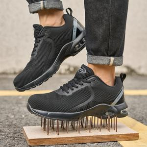 [Free shipping] Steel toe shoes prevent toe injuries and punctures, indestructible, comfortable and breathable, suitable for construction workers and outdoor travel sports