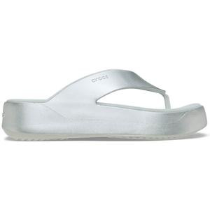 Crocs Women's Getaway Metallic Flip Flops Platform Sandals