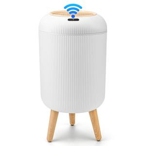 Pukomc Smart induction  Waterproof  trash bins , trash cans for bathroom, trash cans  for Kitchen,for Bathroom,Bedroom.Office Nordic style ,cute bins